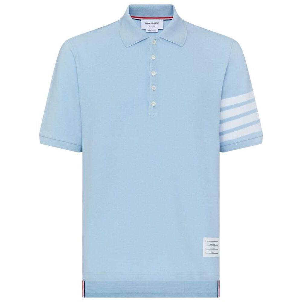 Thom Browne Men Cotton Polo Shirt